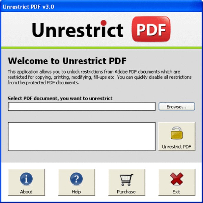 Unlock PDF Restrictions
