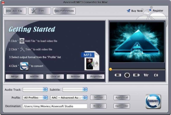Aiseesoft MP3 Converter for Mac