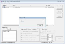 Free Doc Xls PPT Txt To Pdf Converter