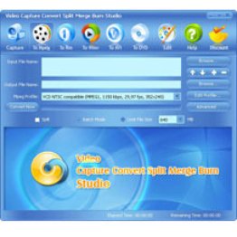 Video Capture/Convert/Split/Merge/Burn Studio