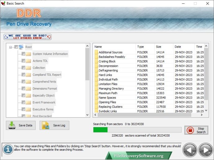 USB Drive Files Recovery Program