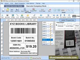 Publisher Barcode Label Maker Software