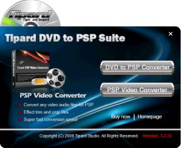 Tipard DVD to PSP Suite