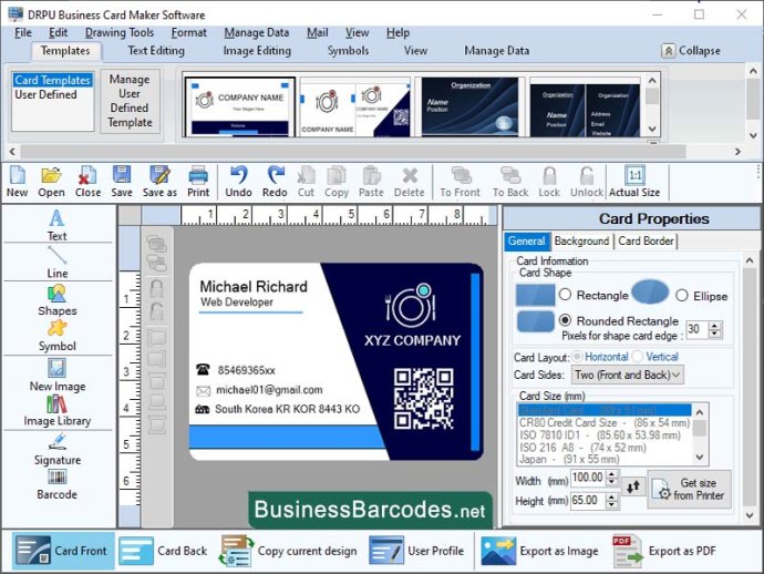 Business Card Creator for Windows Business Card Creator for Windows