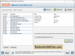 Memory Card Restore