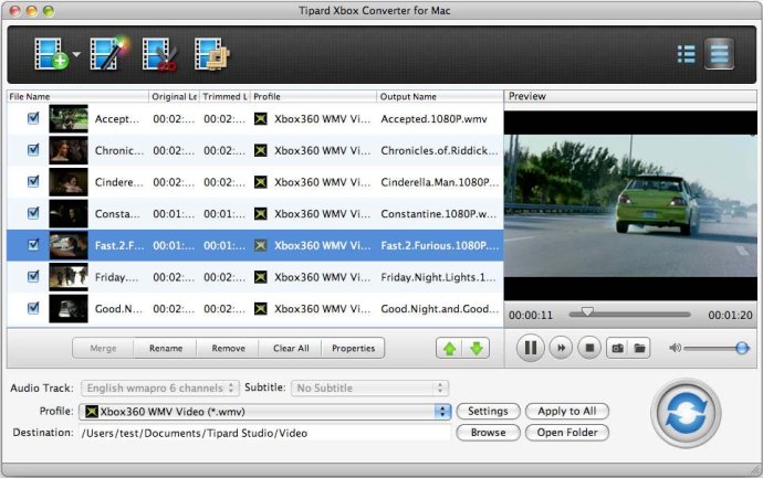Tipard Xbox Converter for Mac