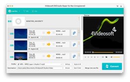 4Videosoft DVD Audio Ripper for Mac