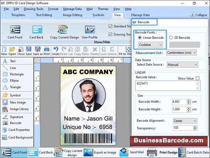 Business ID Cards Maker Software Business ID Cards Maker Software