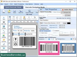 Code 93 Barcode Application
