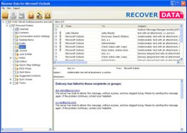 Recover Data for Microsoft Outlook