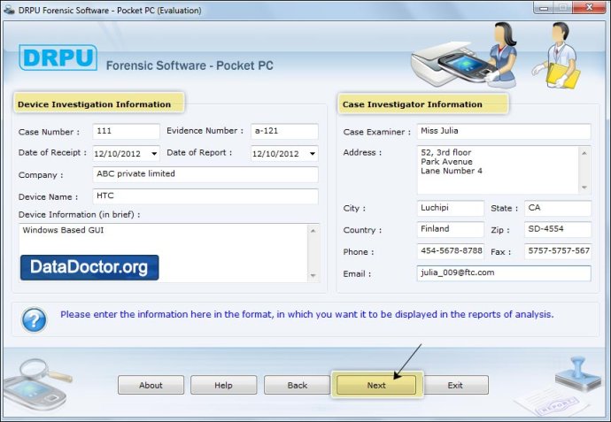 Pocket PC Forensic Program Pocket PC Forensic Program