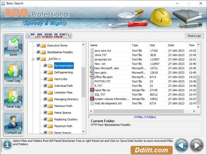 Professional File Recovery Freeware