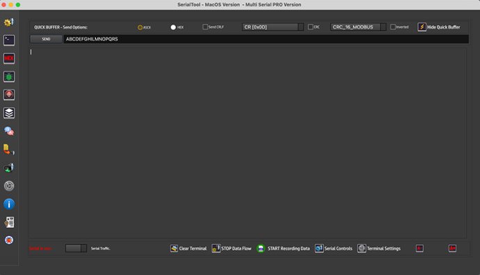 SerialTool for MAC OSX