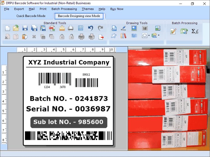 Warehouse Stock Labeling Software