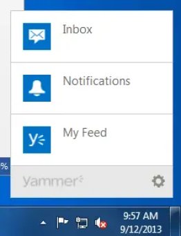 Desktop Notifier for Yammer