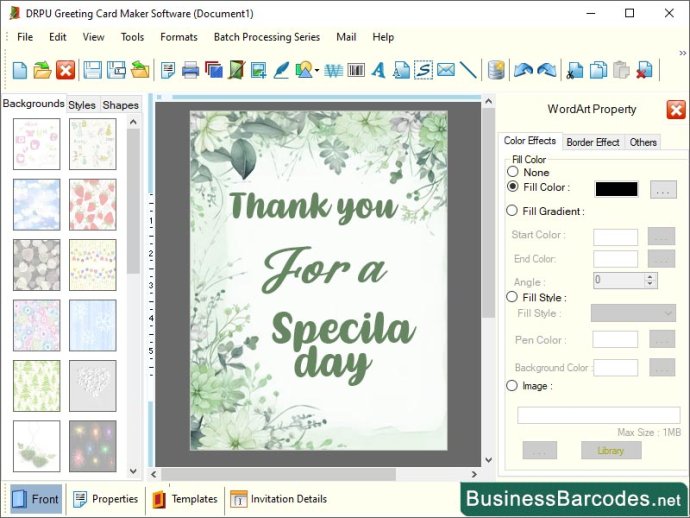 Personalized Greeting Cards App