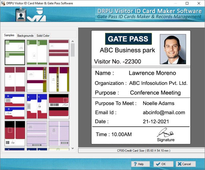 Security ID Card Maker Software