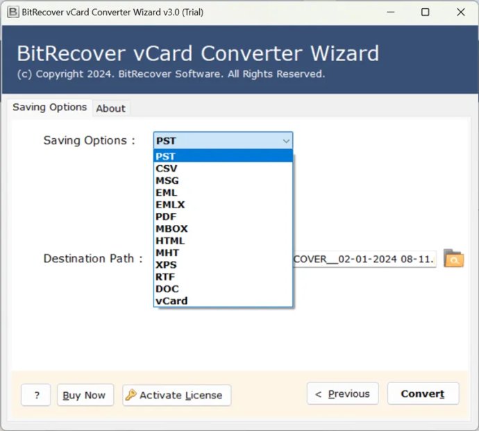 BitRecover vCard Converter Wizard BitRecover vCard Converter Wizard
