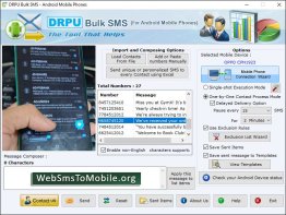 Android Mobile SMS Software
