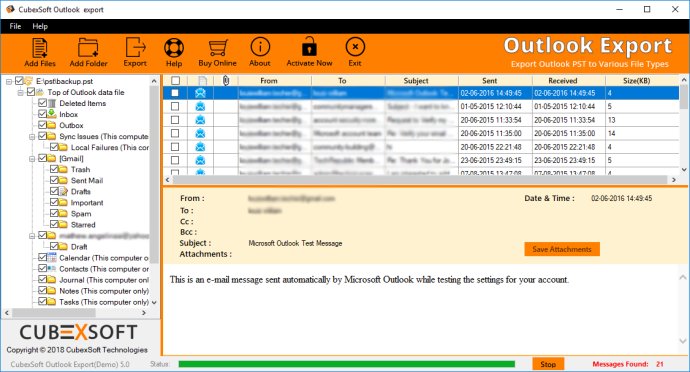 Converter Outlook Email to MBOX Thunderbird Converter Outlook Email to MBOX Thunderbird