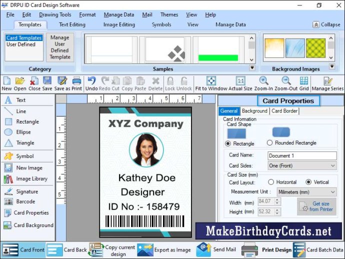 Identity Card Creation Software Identity Card Creation Software