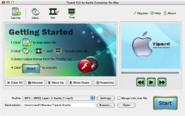 Tipard FLV to Audio Converter for Mac