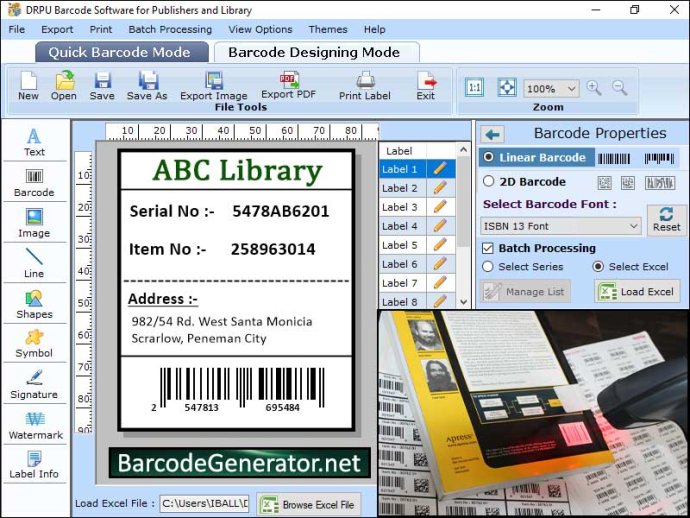 Publisher Barcode Generator Publisher Barcode Generator