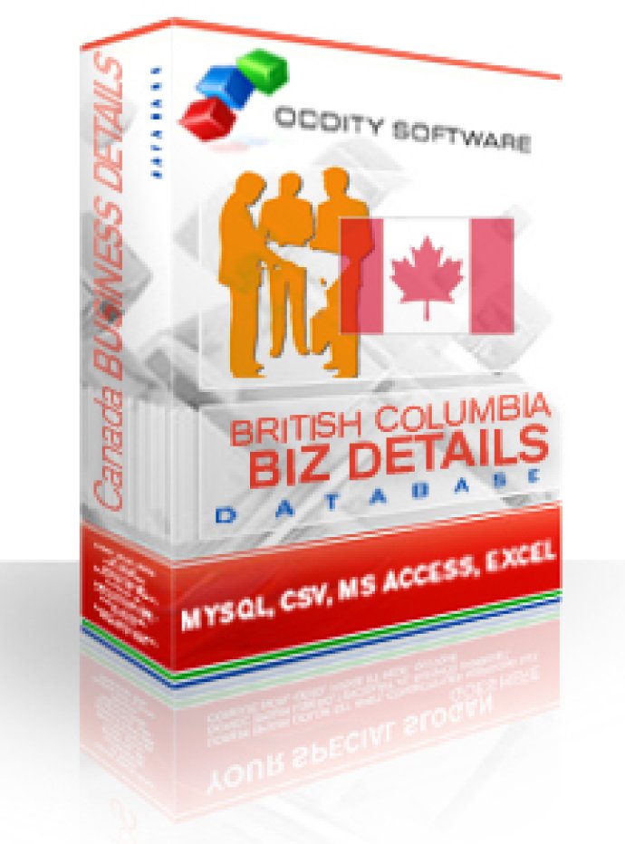 British Columbia Canada Company Details Database