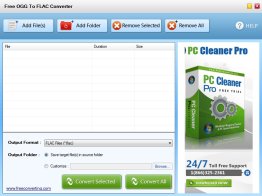 Free OGG to FLAC Converter