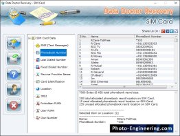 SIM Card Data Restore