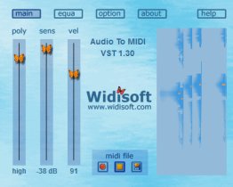 Audio To MIDI VST (MAC)