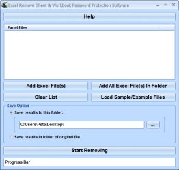 Excel Remove Sheet & Workbook Password Protection Software