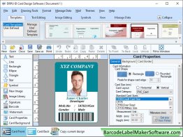 ID Card Maker and Label Design Software
