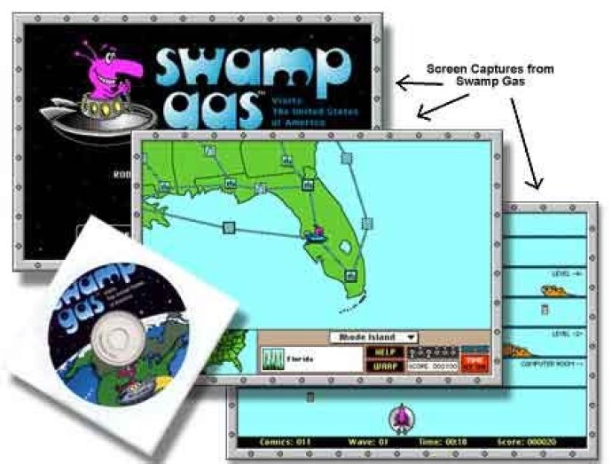 Swamp Gas Visits The USA - Site License