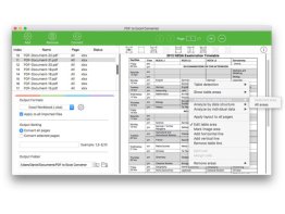 Lighten PDF to Excel Converter for Mac