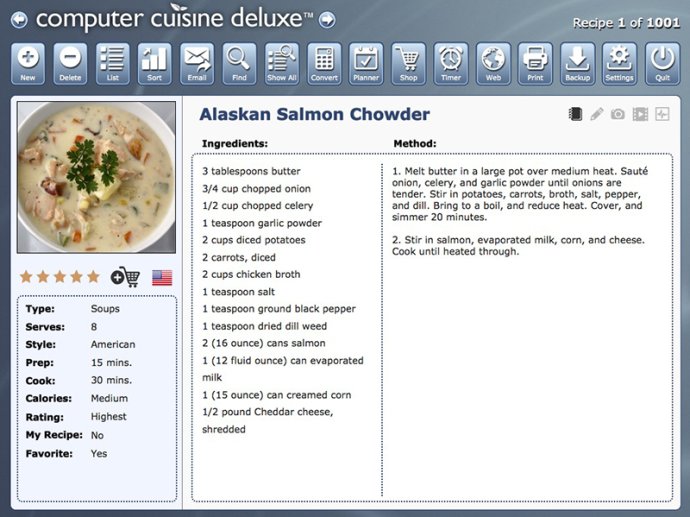 Computer Cuisine Deluxe
