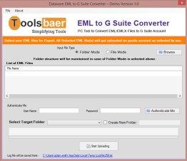 ToolsBaer EML to G Suite Importer