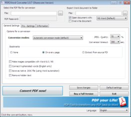 PDF2Word Converter by 7PDF