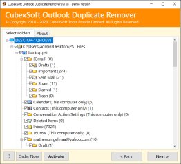Outlook Delete Duplicate Mailbox