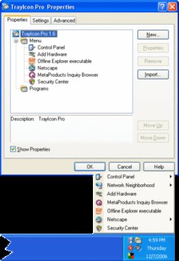 TrayIcon Pro