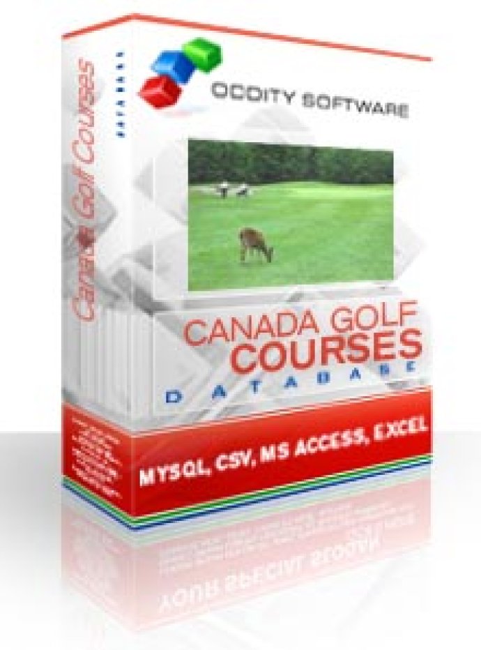 Canada Golf Courses Database