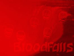 BloodFalls Wallpaper Halloween Wallpaper