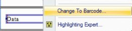 Crystal Reports Barcode Font UFL