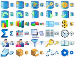 Database Software Icons