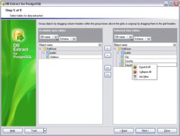EMS DB Extract for PostgreSQL