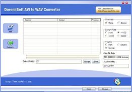 Free AVI to WAV Converter