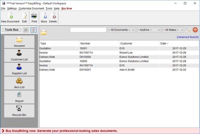 EasyBilling Invoicing Software EasyBilling Invoicing Software