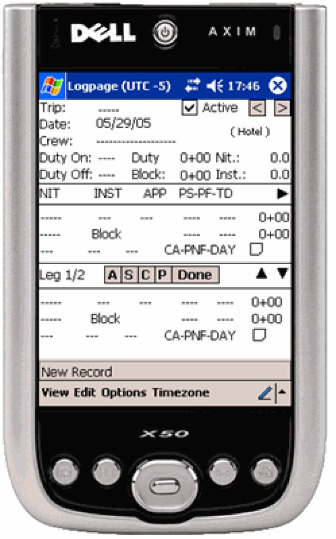 Airline Pilots Daily Aviation Log PPC