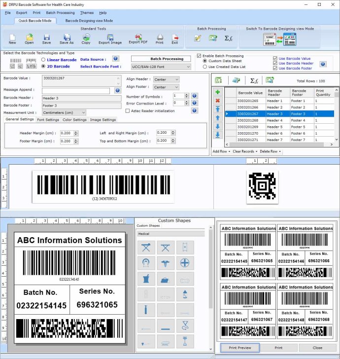 Barcode Generator Healthcare Barcode Generator Healthcare