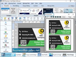 Business Card Editing Tool
